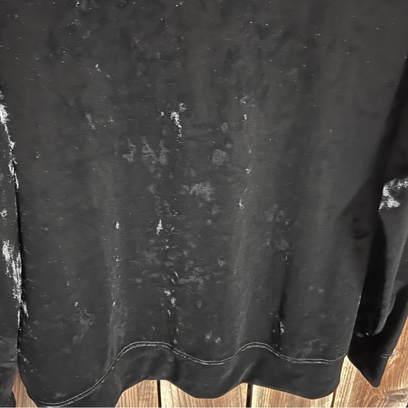 NWT- Torrid Sleep Loungewear Black Crushed Velour Velvet Cozy Pullover Hoodie 2X - Picture 11 of 14